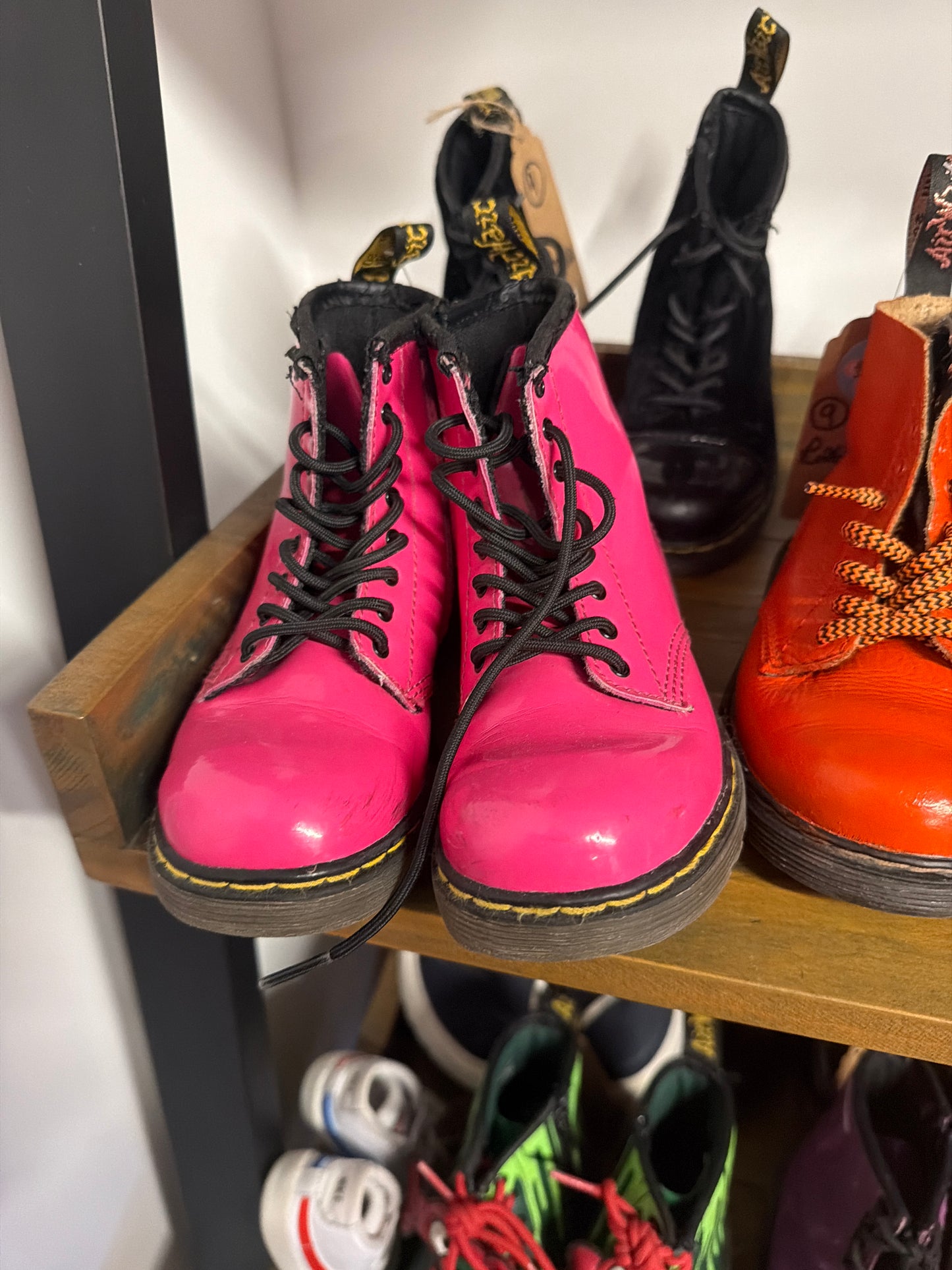 Children’s Pink Dr Marten Boots