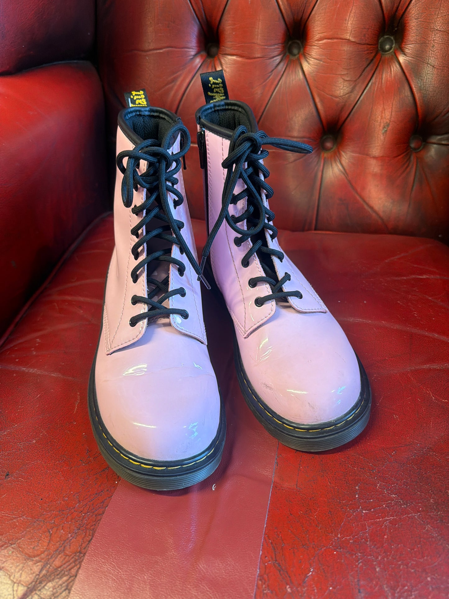 Pink Dr Marten Boots