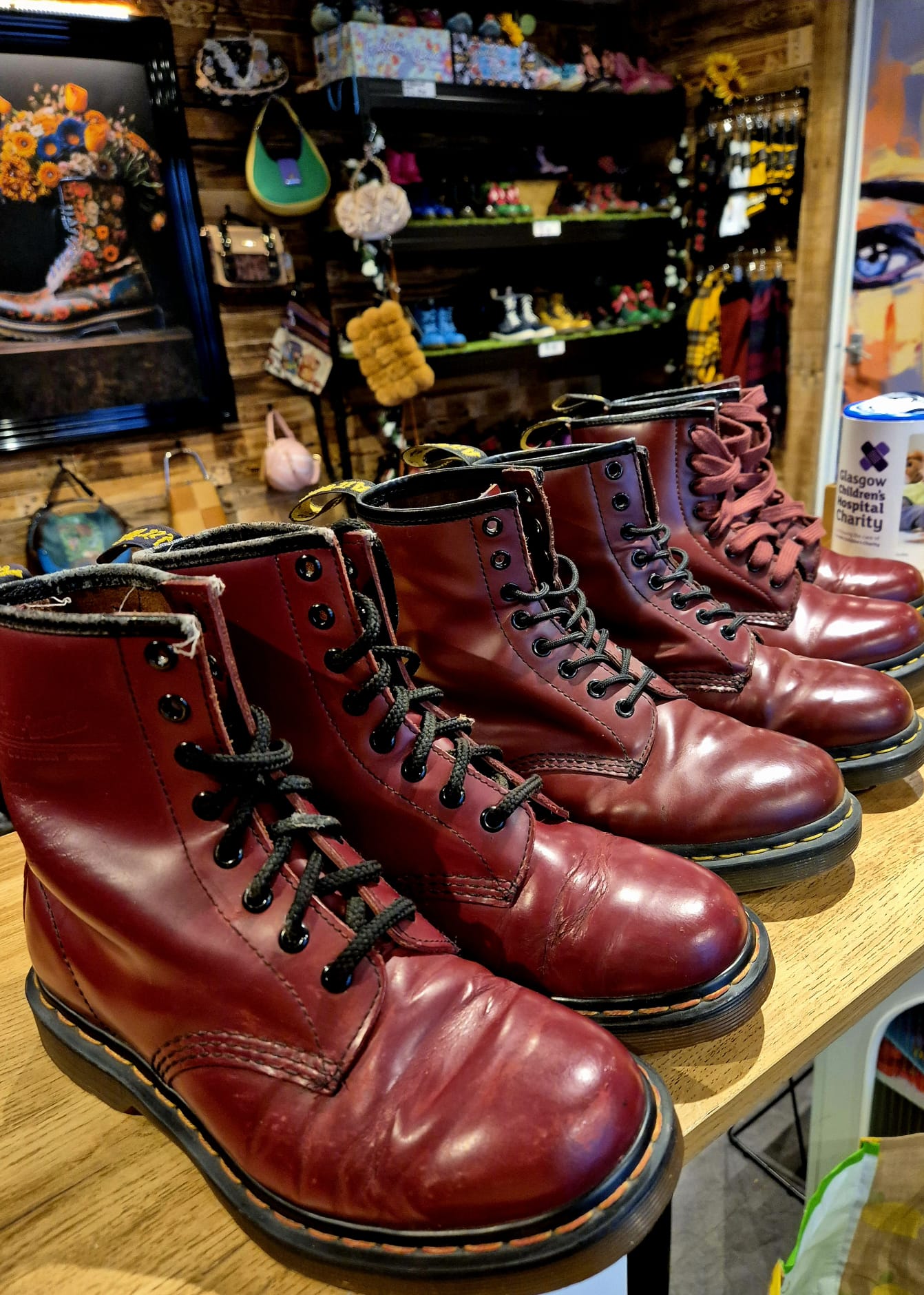 Oxblood Dr Marten