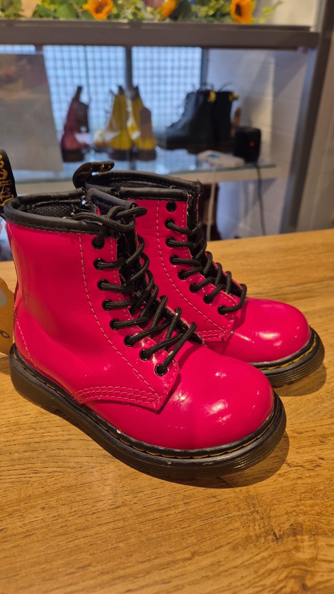 Patent Children Dr Marten Boots