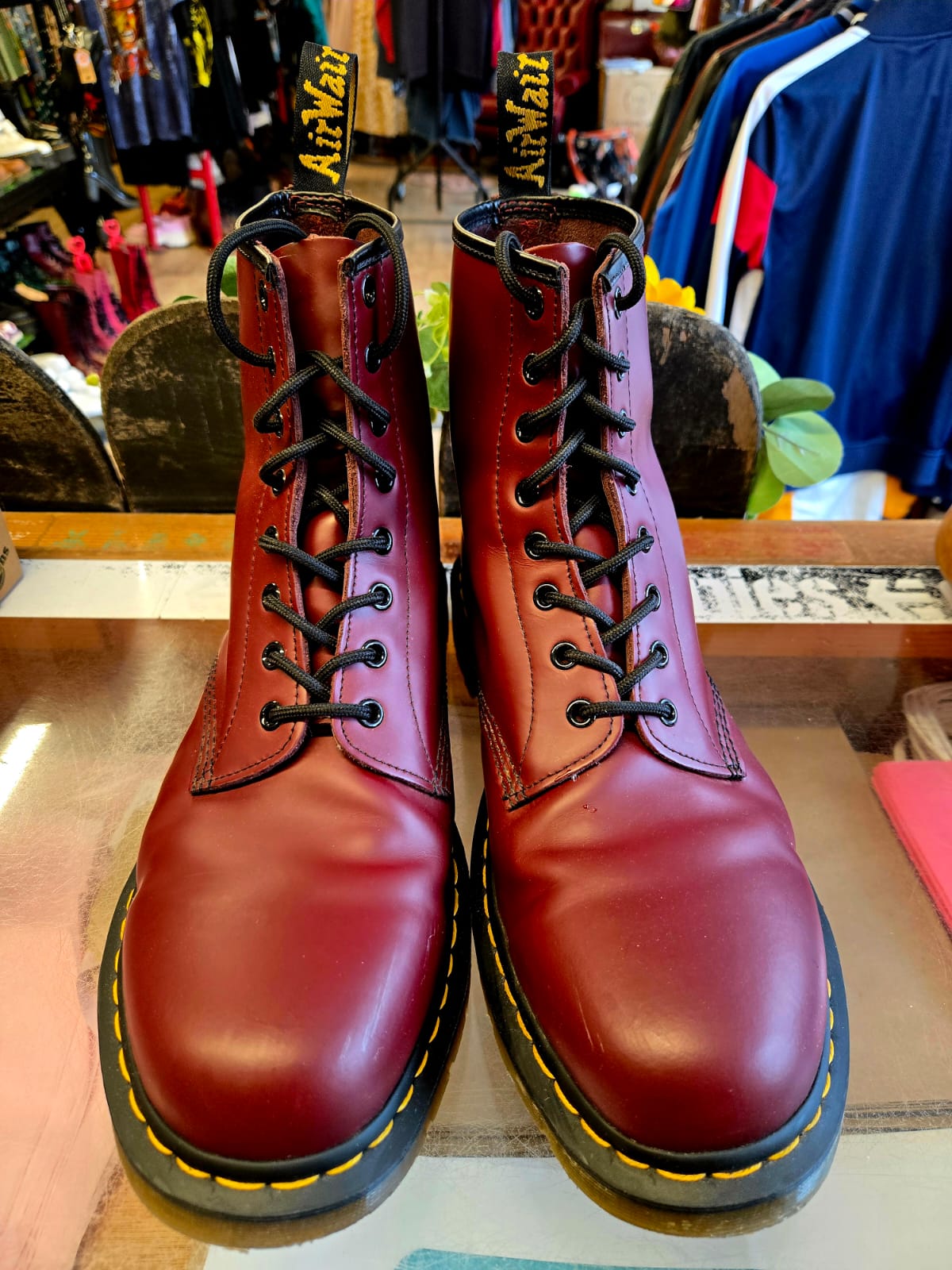 Oxblood Dr Marten Boots