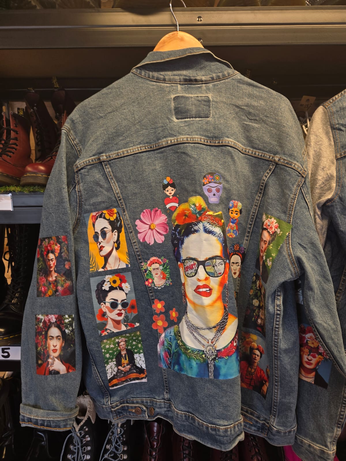 Graphic Denim Jacket