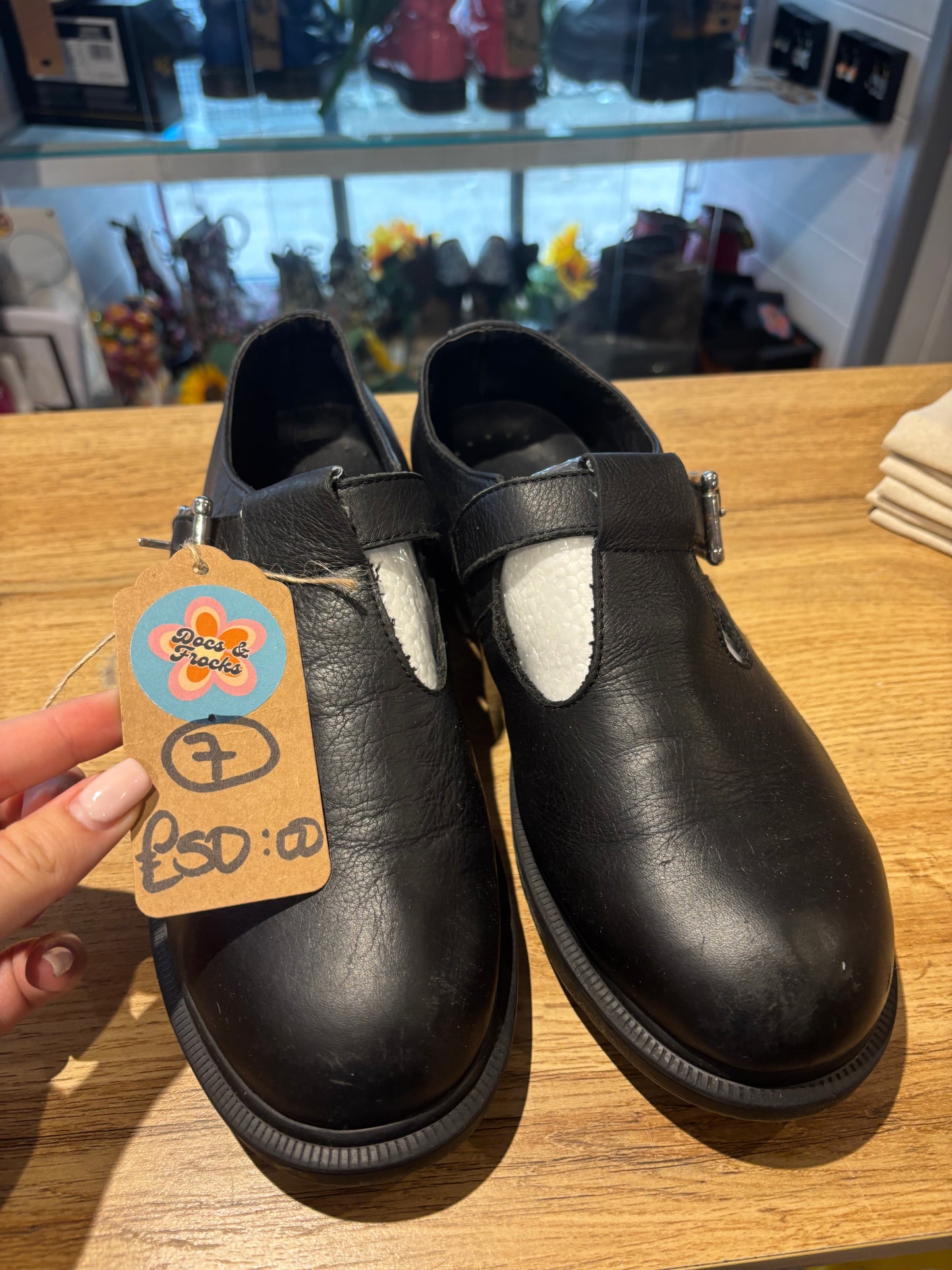 Black Mary Jane Dr Marten