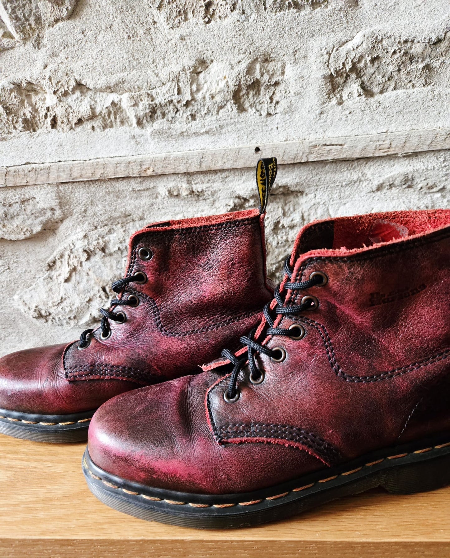 Distressed Dr Marten Boot