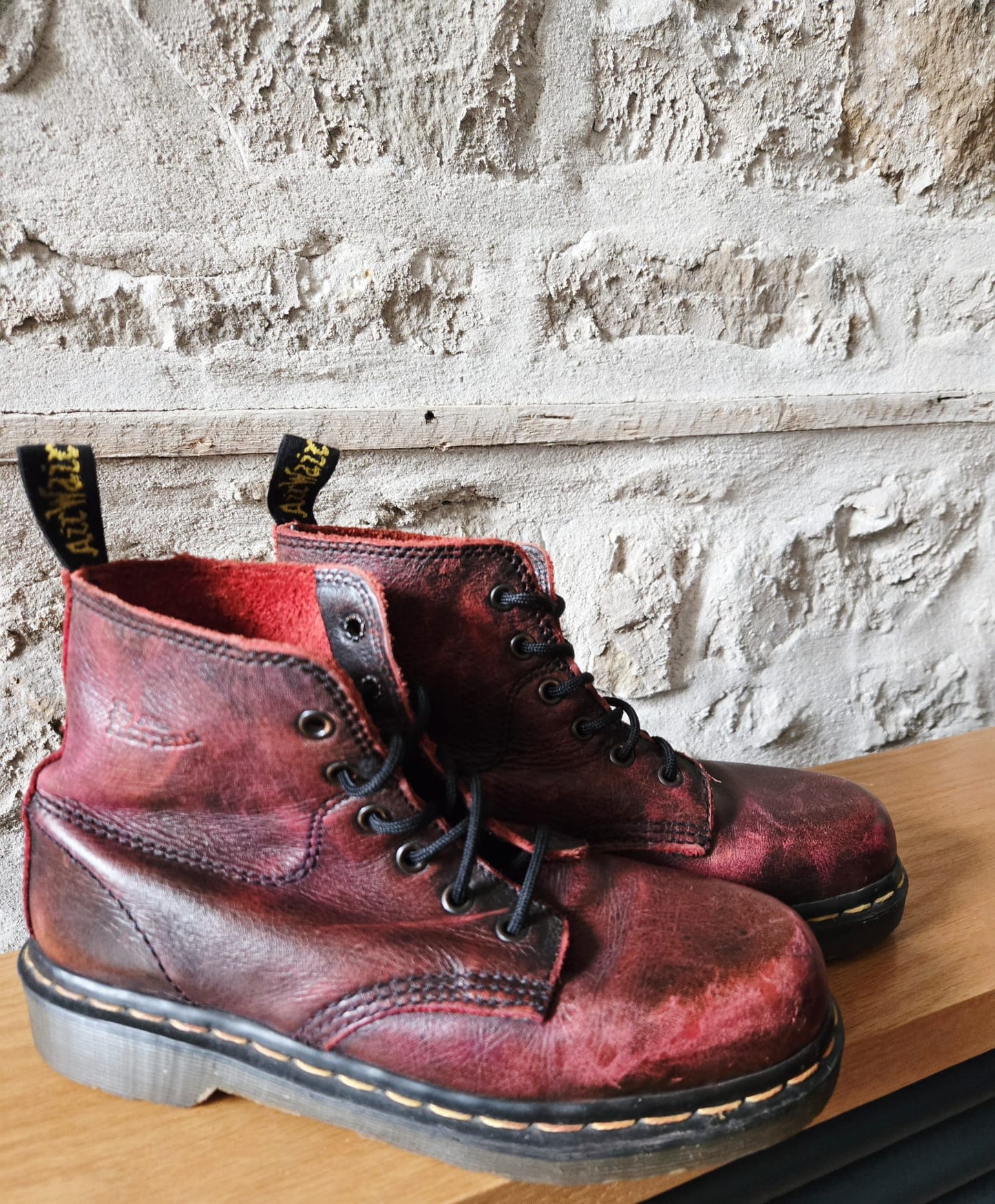 Distressed Dr Marten Boot