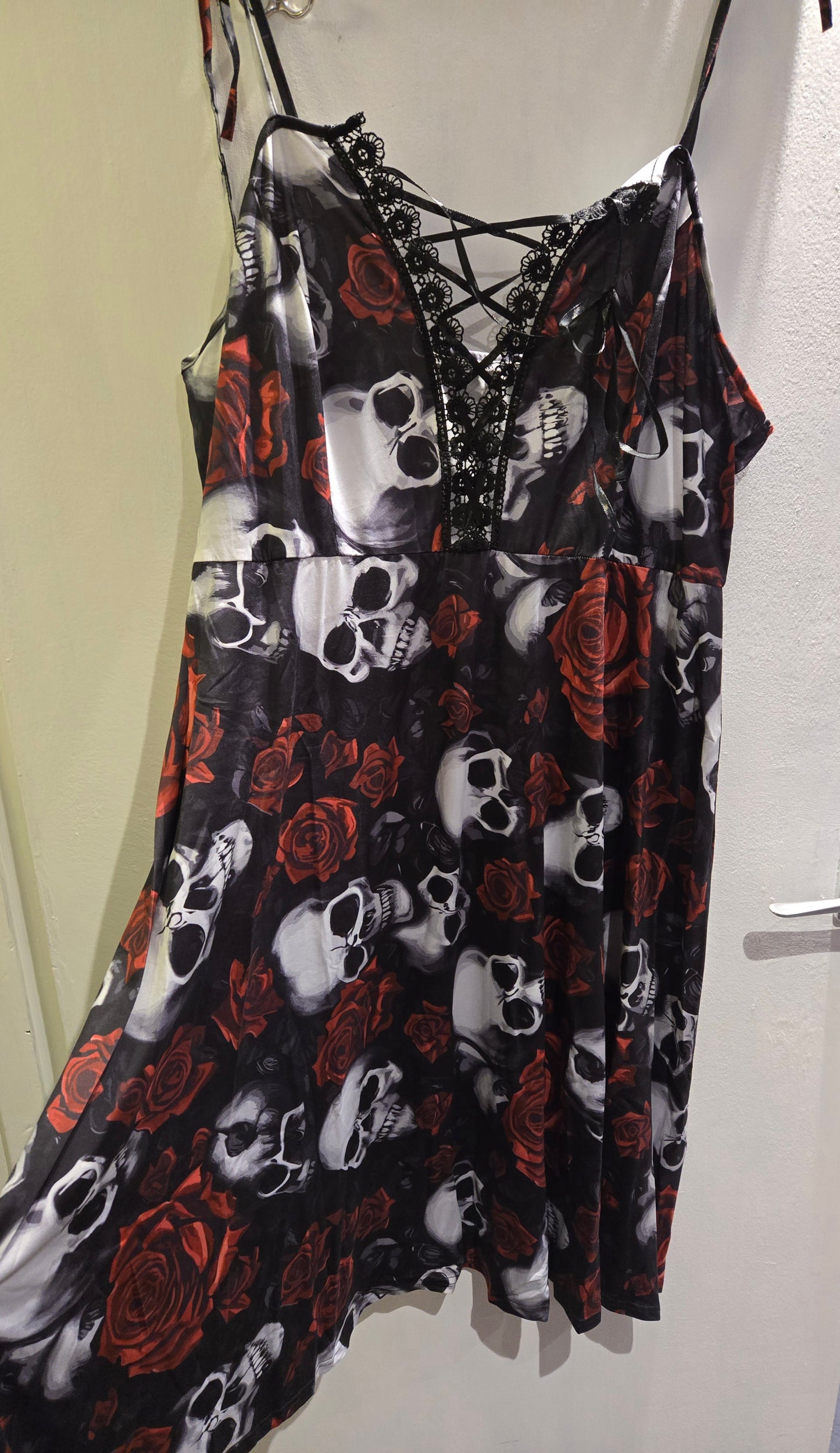 Skull and roses dress