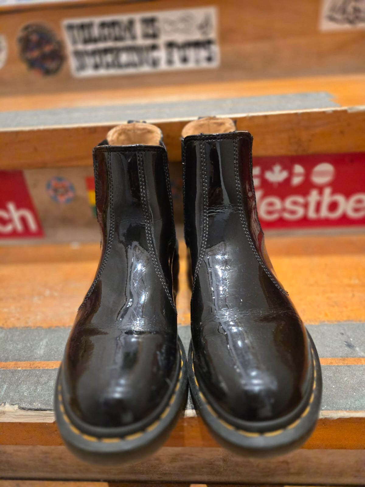 Black Dr Marten Chelsea Boots