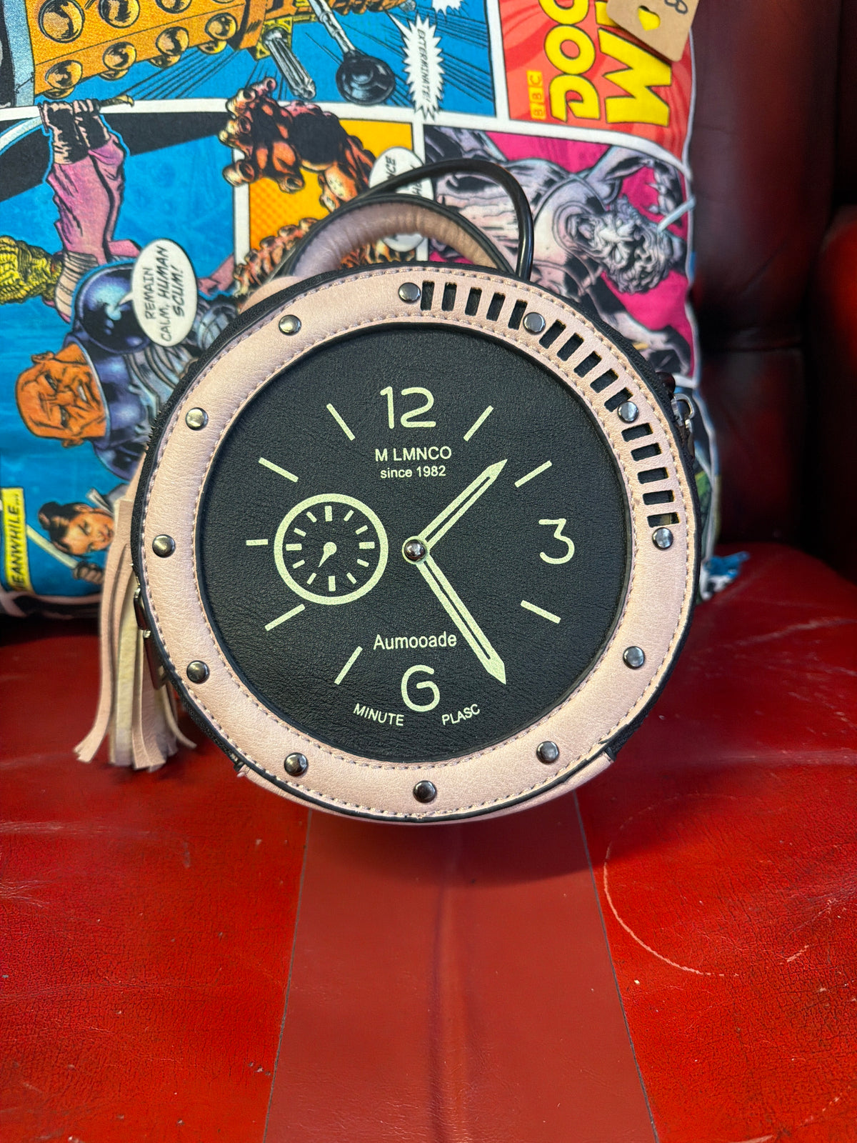 Clock Handbag