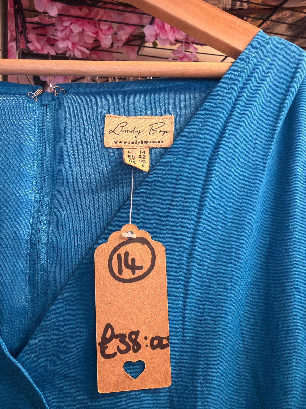Blue Lindy Bop Dress