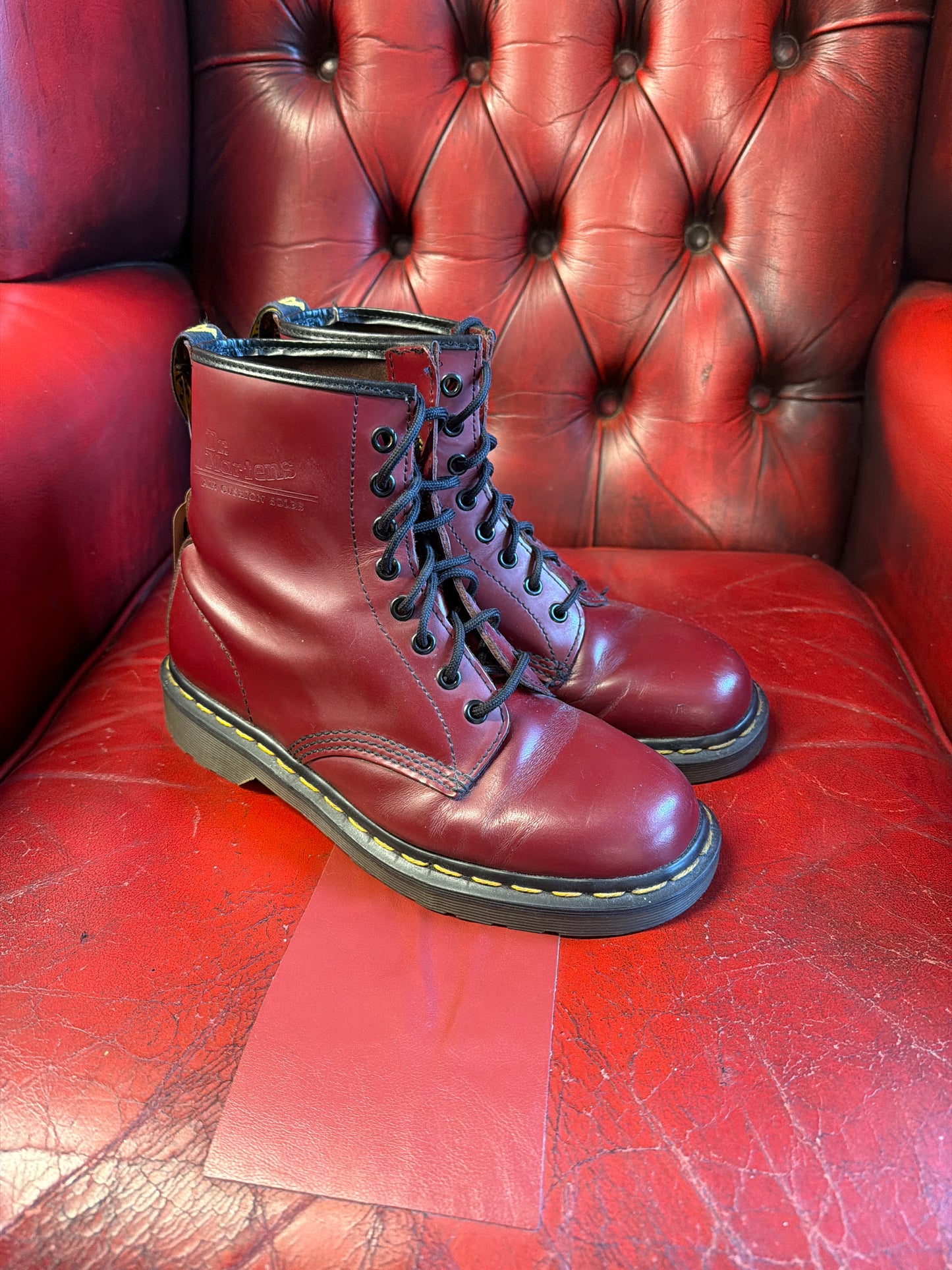 Oxblood Dr Marten Boots