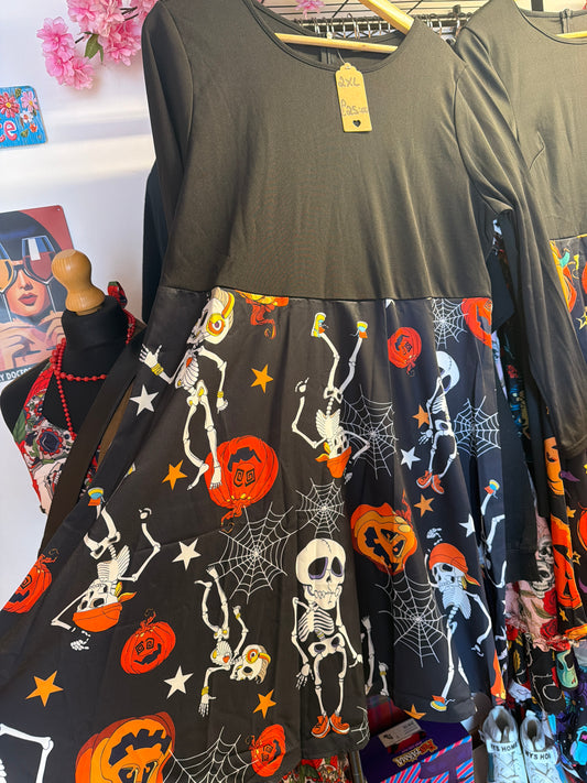 Skeleton Halloween Dress