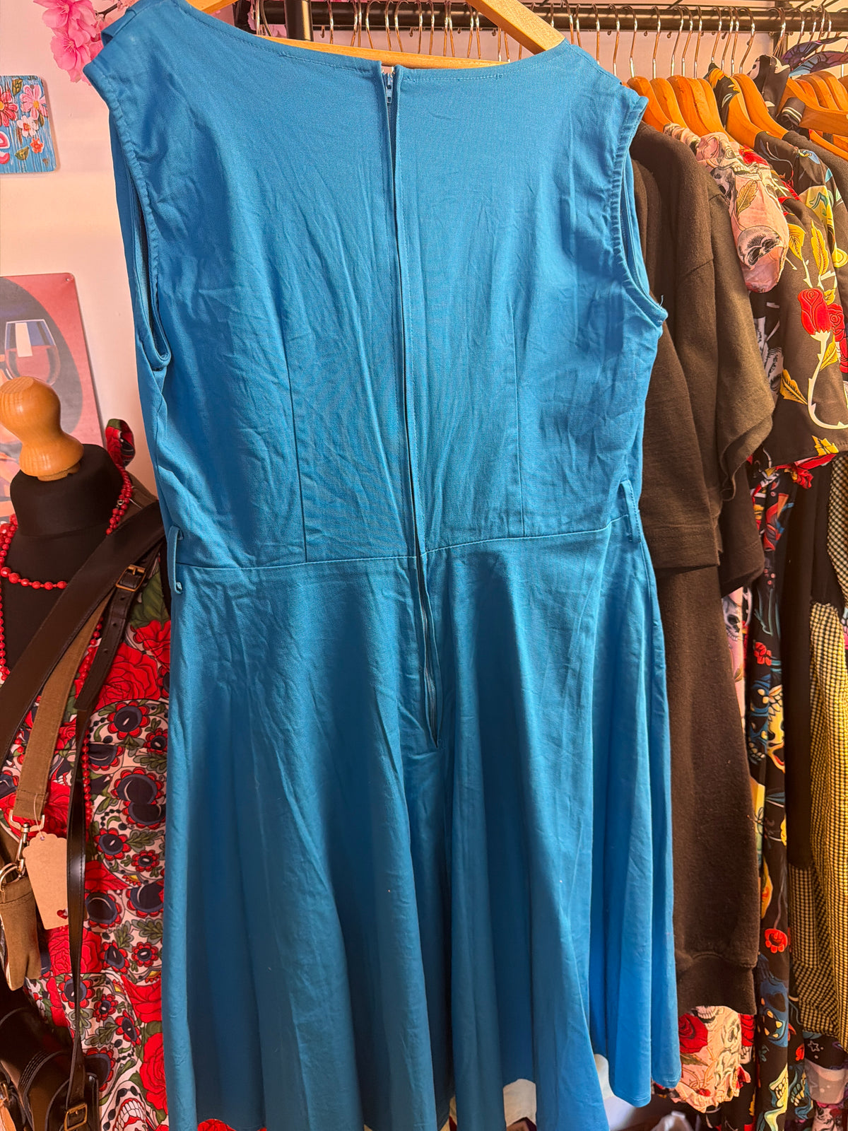 Blue Lindy Bop Dress