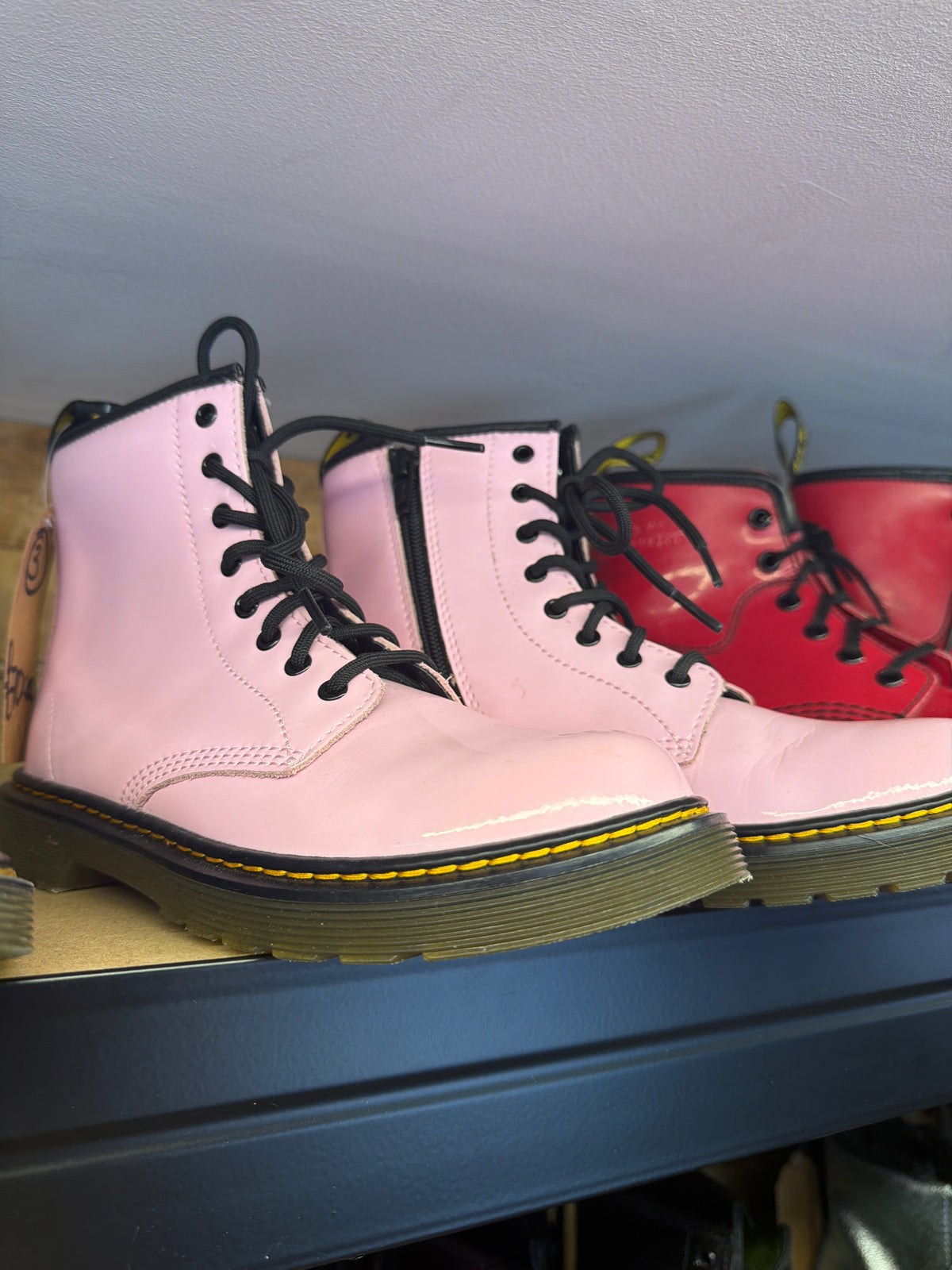 Pink Dr Marten Boots