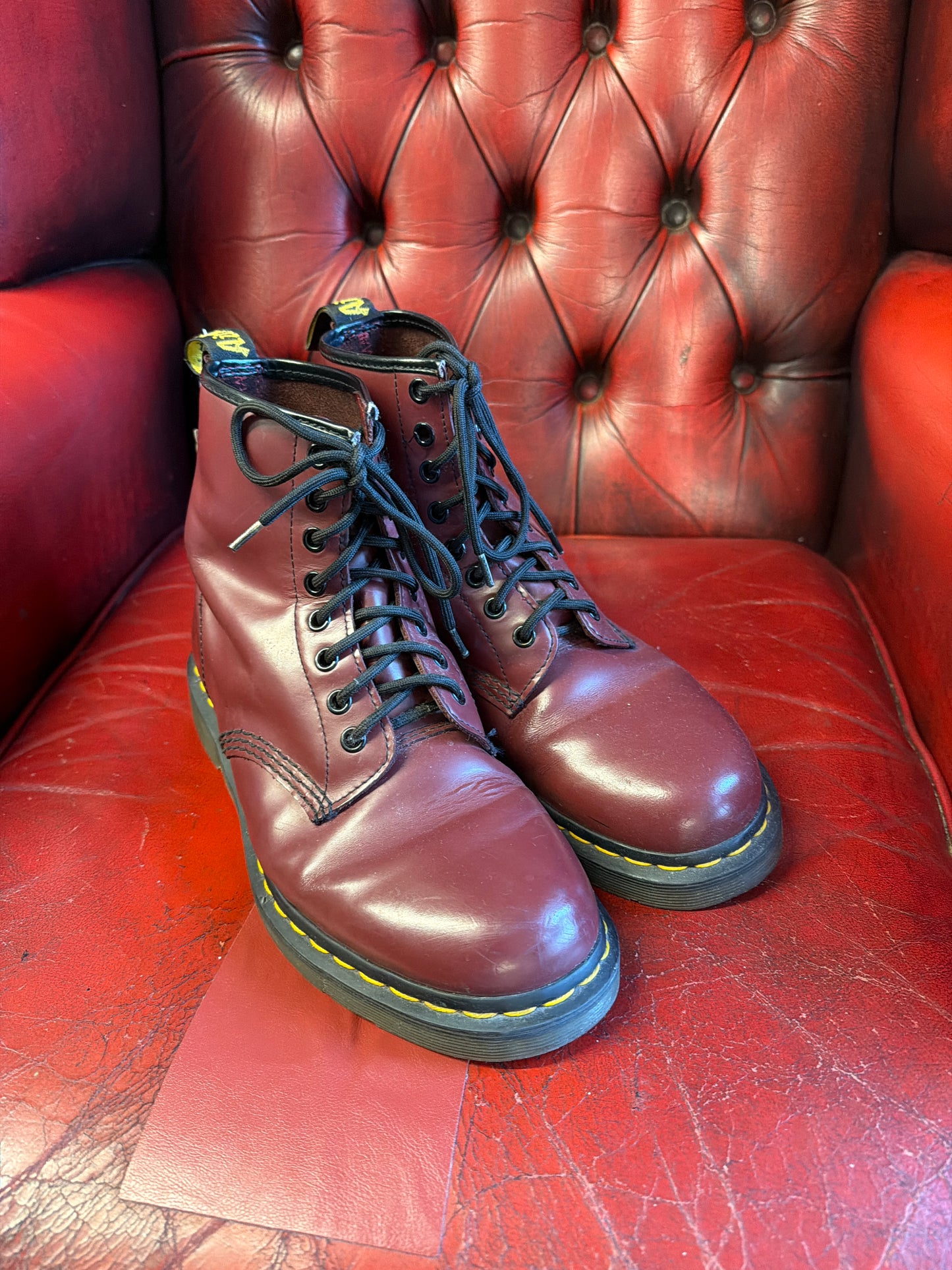 Oxblood Dr Marten Boots