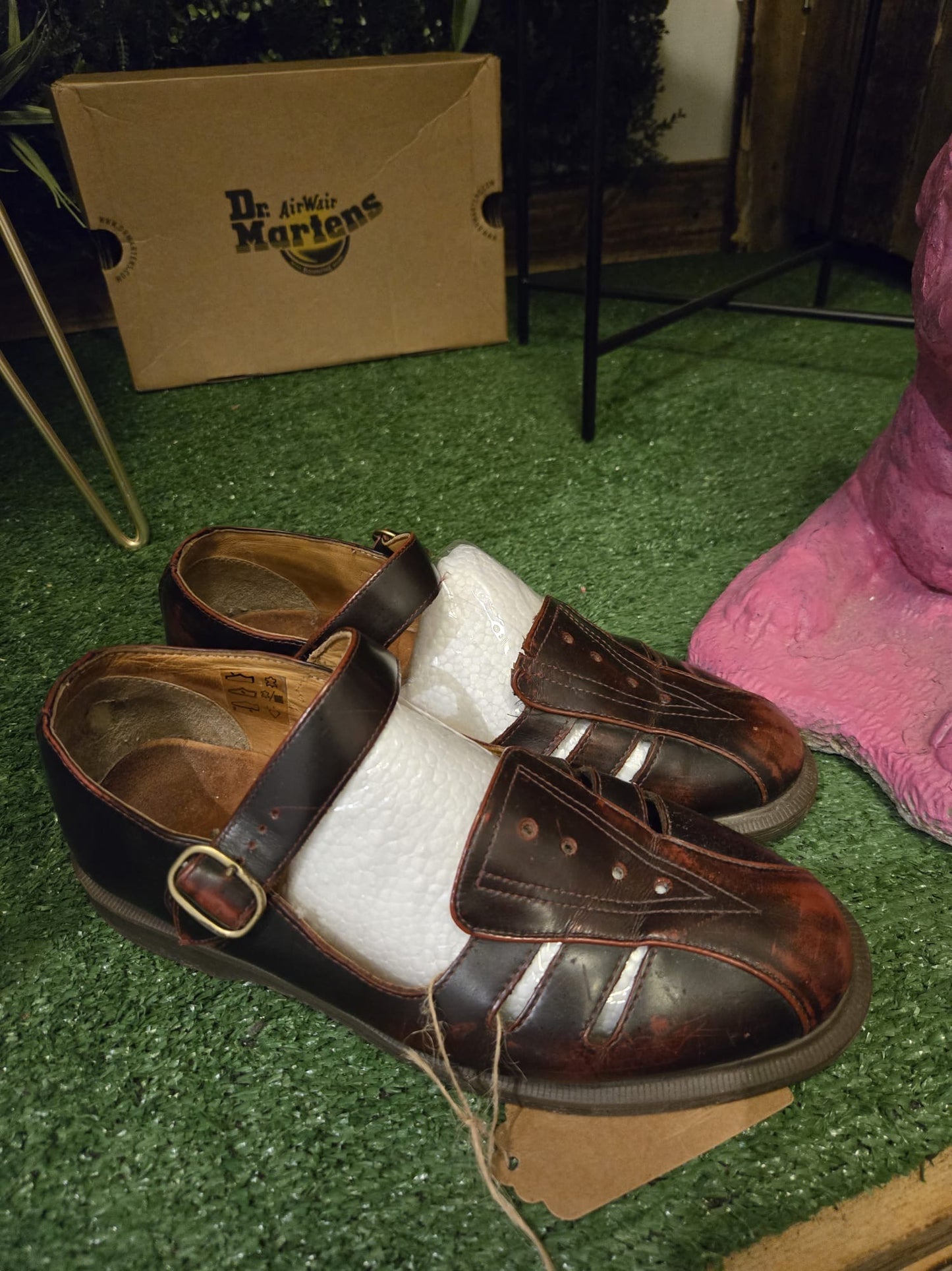 Brown Dr Marten Shoes