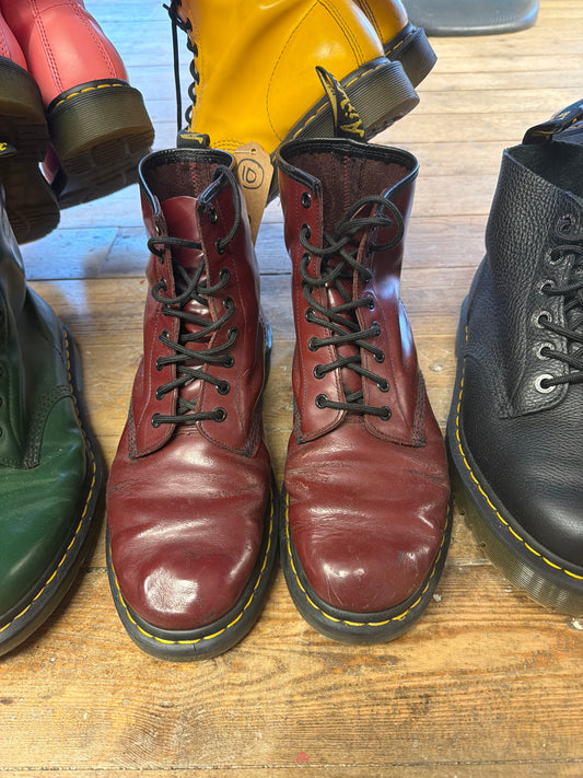 Oxblood Dr Marten Boots