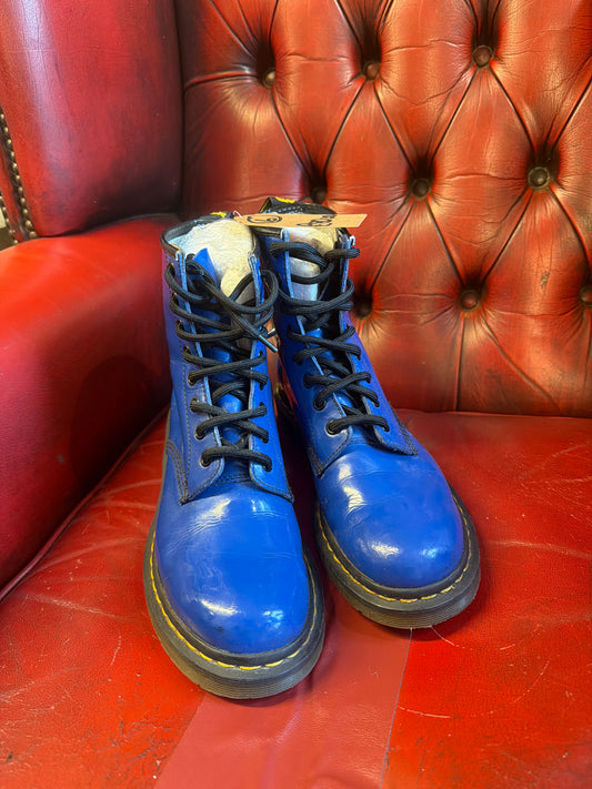Blue Dr Marten