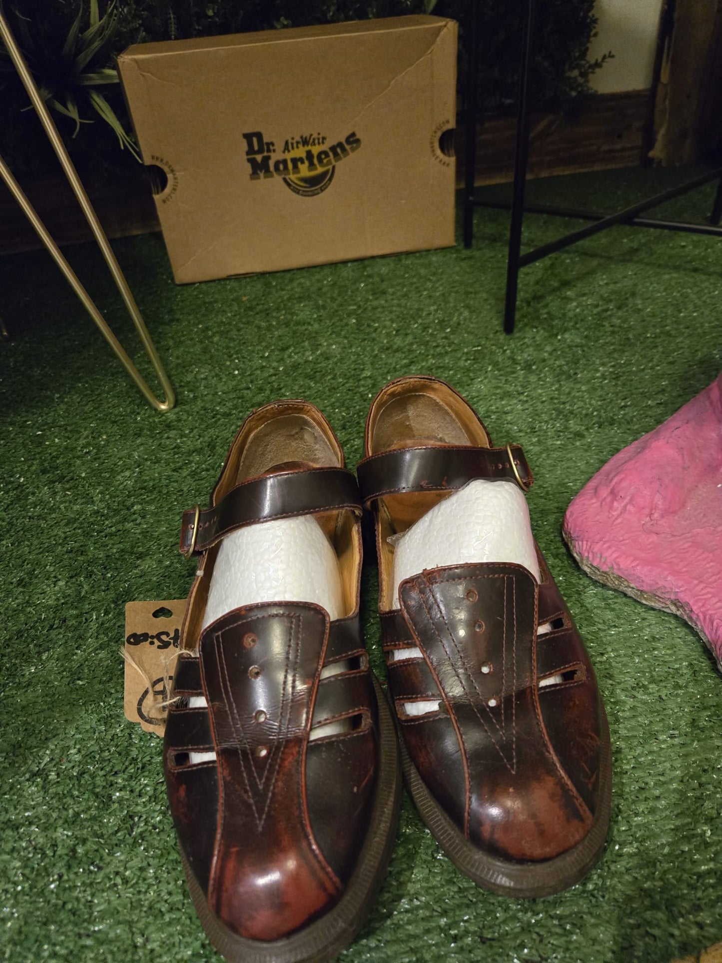 Brown Dr Marten Shoes