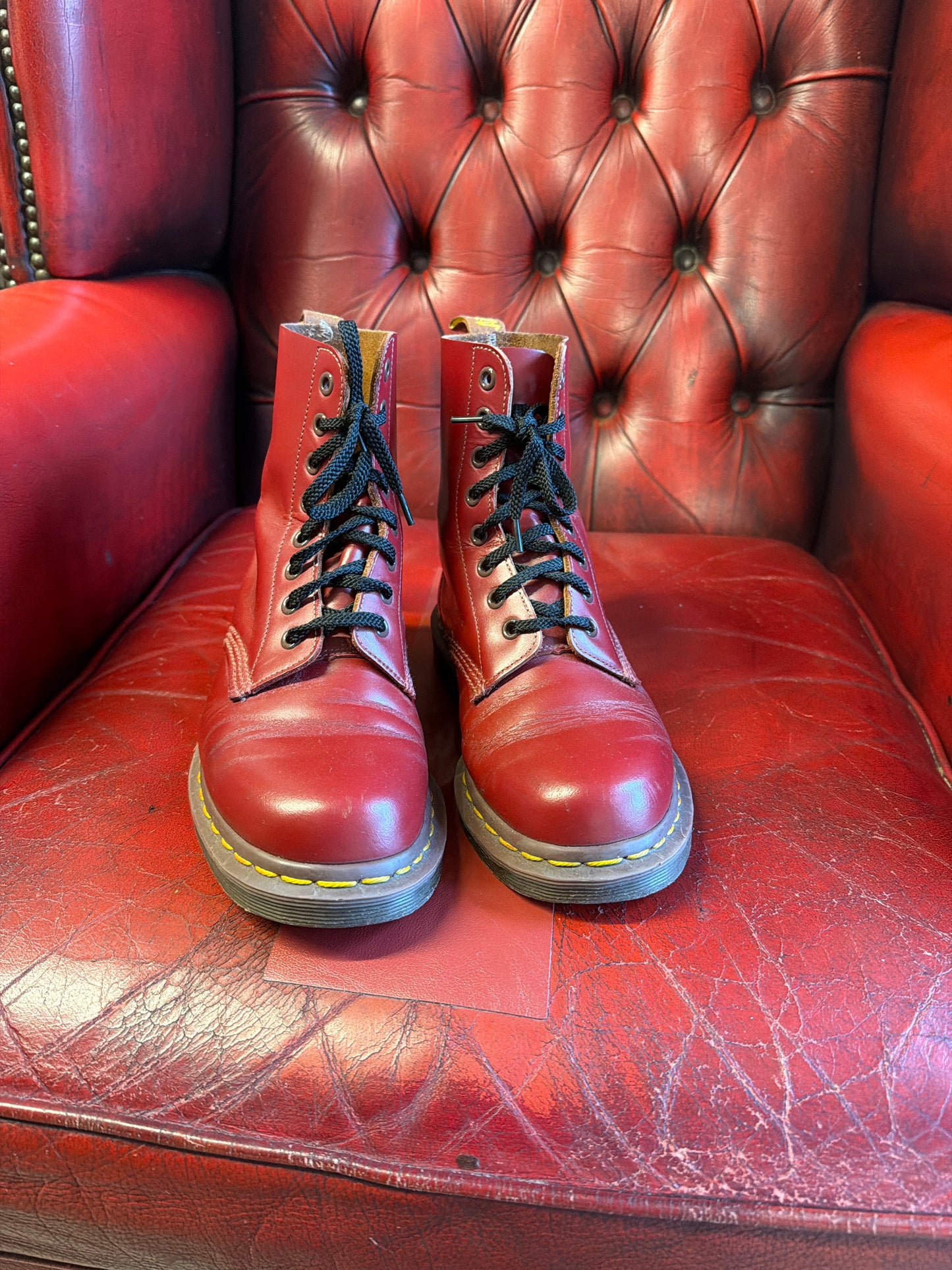 Oxblood Dr Marten Boots