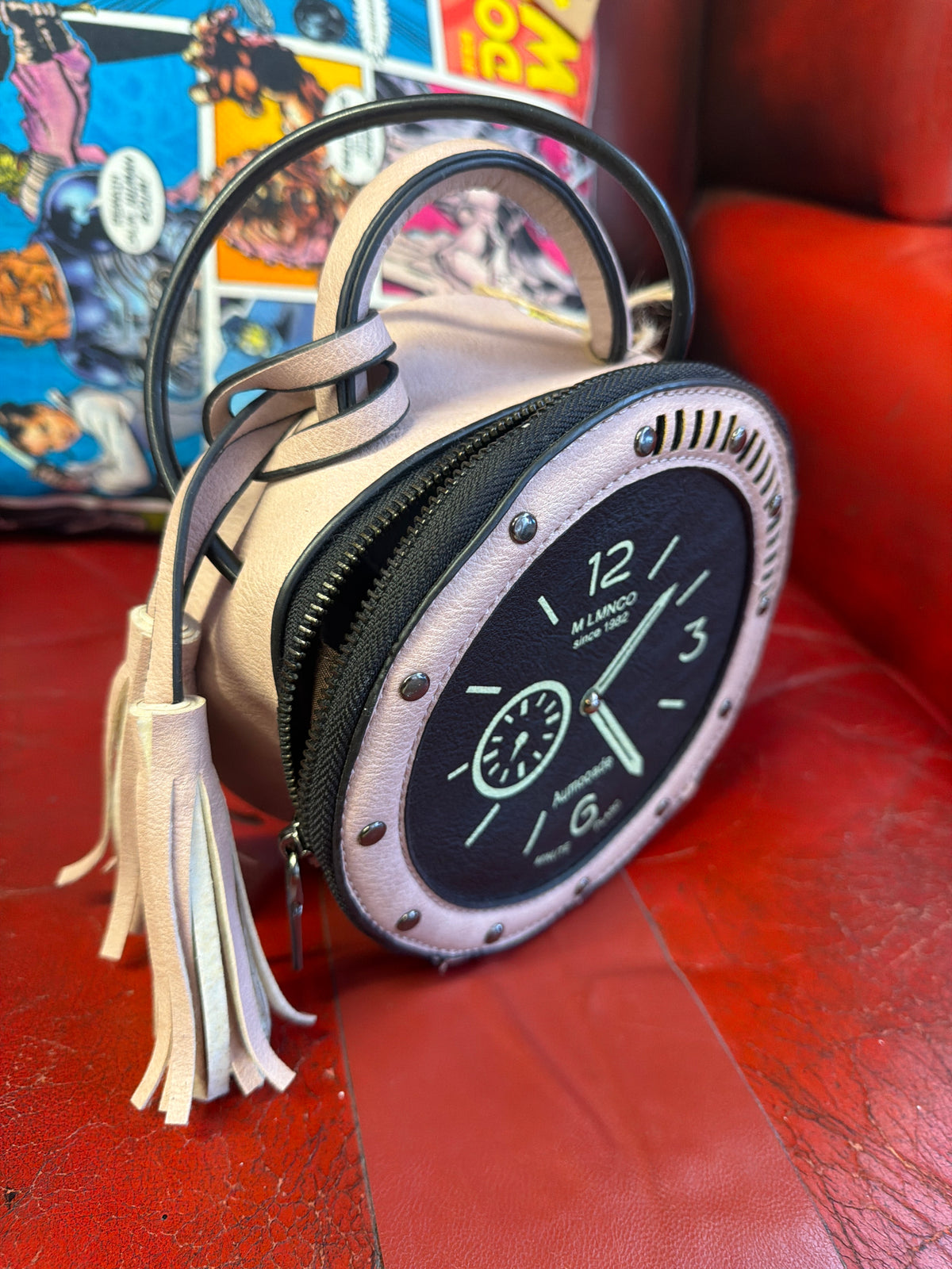 Clock Handbag
