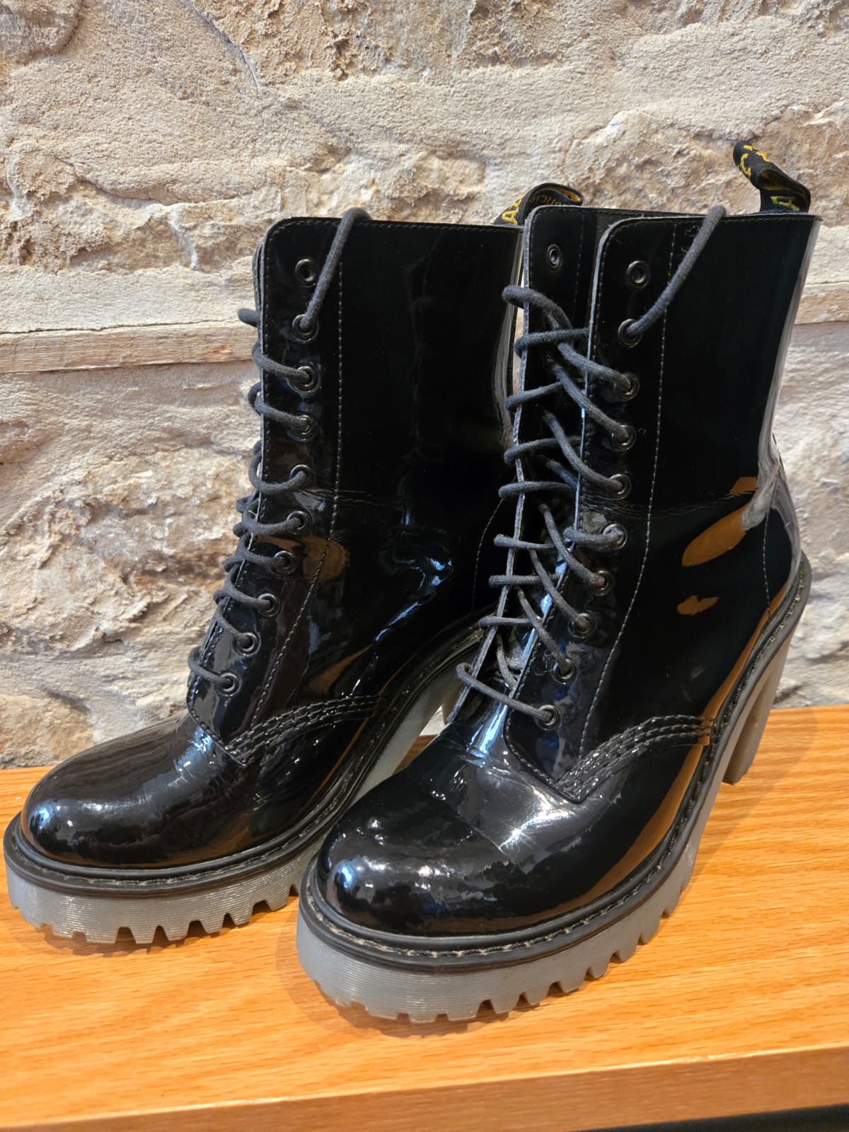 Black Heeled Doc Martens