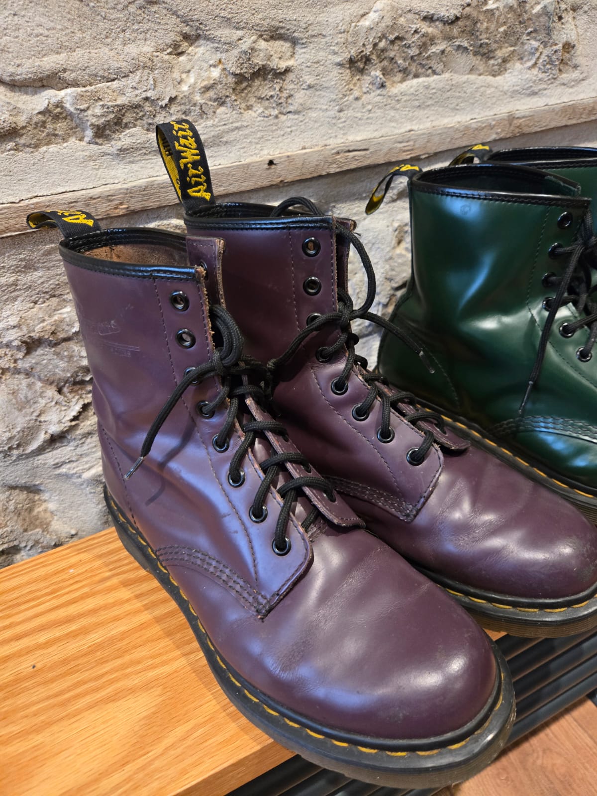 Purple Dr Marten