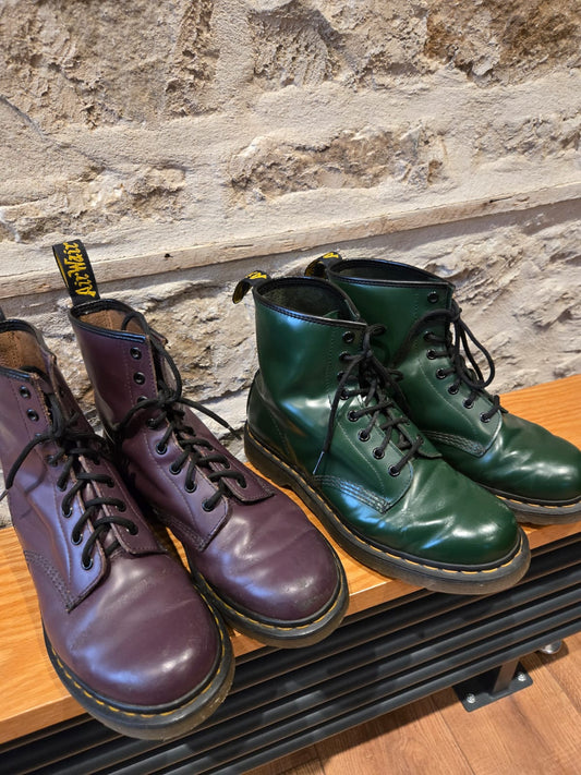 Purple Dr Marten