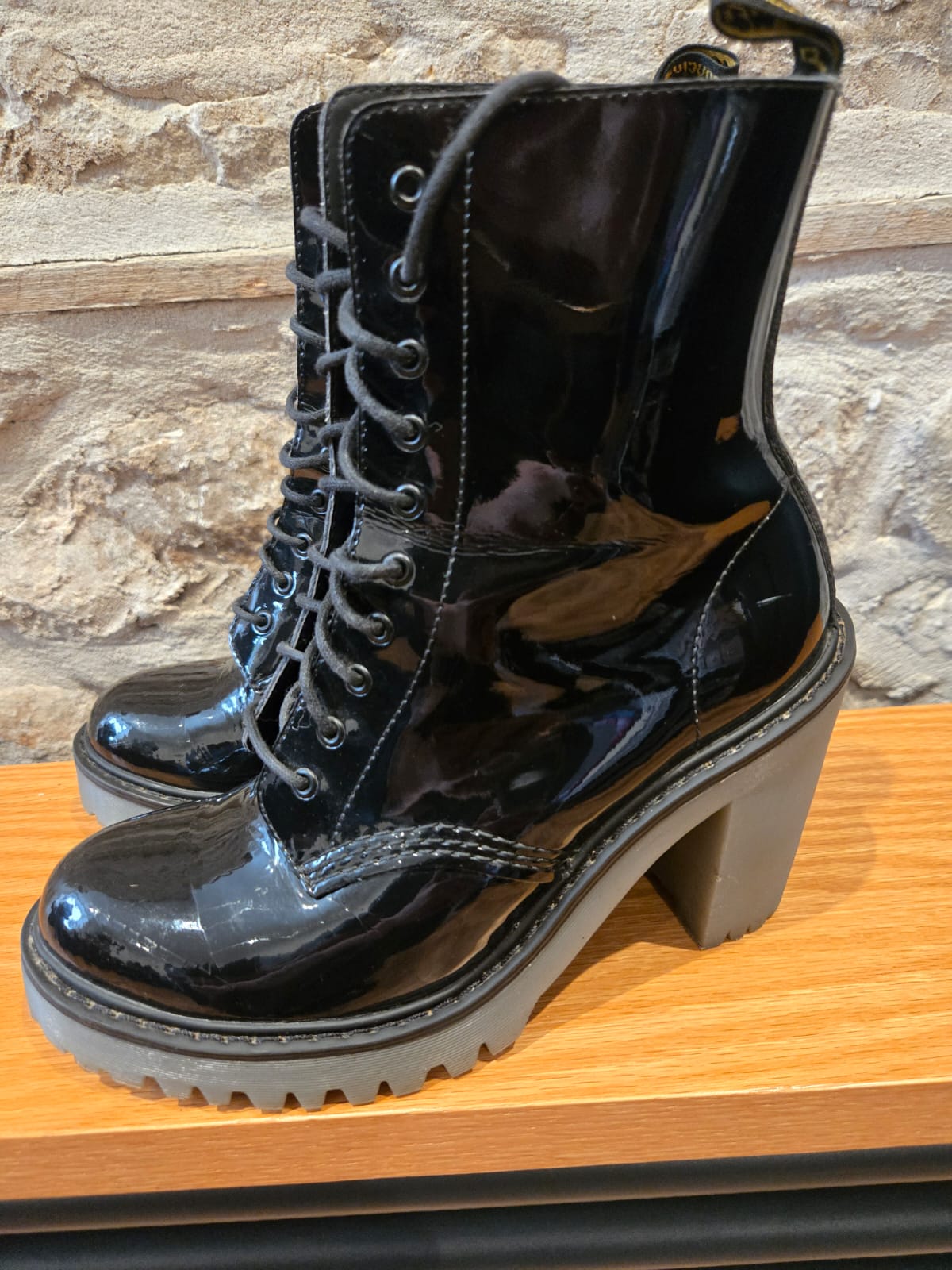Black Heeled Doc Martens
