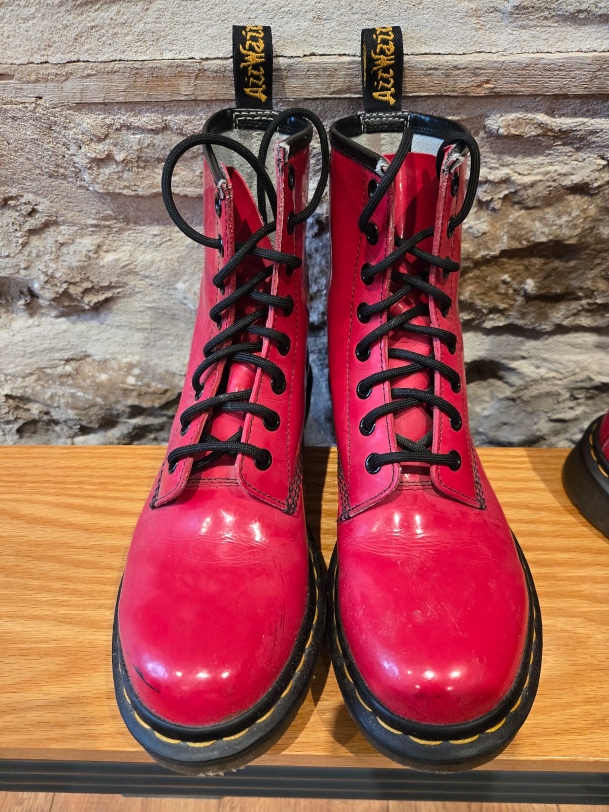 Red Dr Marten Boots
