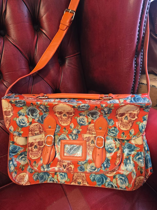 Skull Satchel Bag