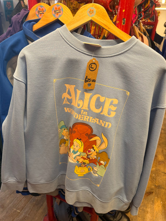 Alice in Wonderland Graphic Sweatshirt