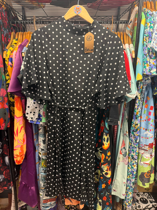 Black Polka Dot Dress