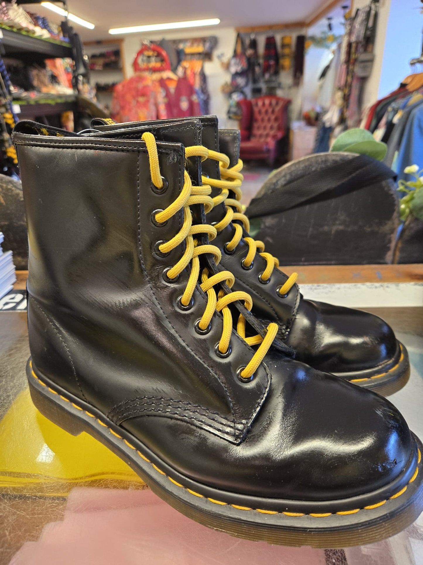 Black Dr Marten Boots