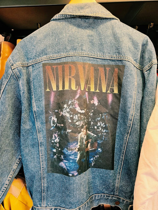 Nirvana Patch Denim Jacket