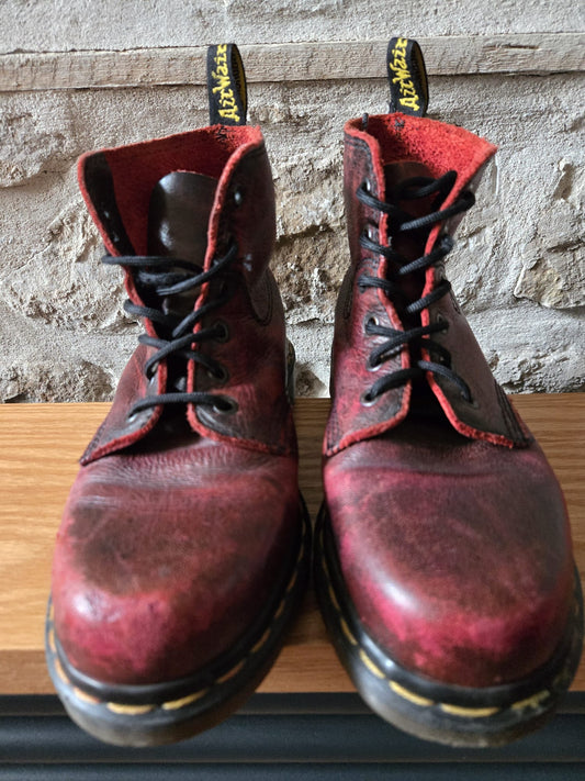 Distressed Dr Marten Boot
