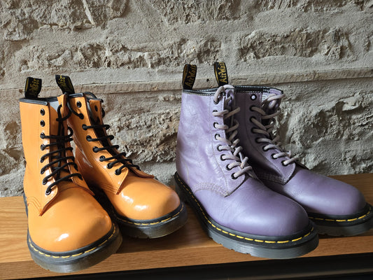 Orange Dr Marten
