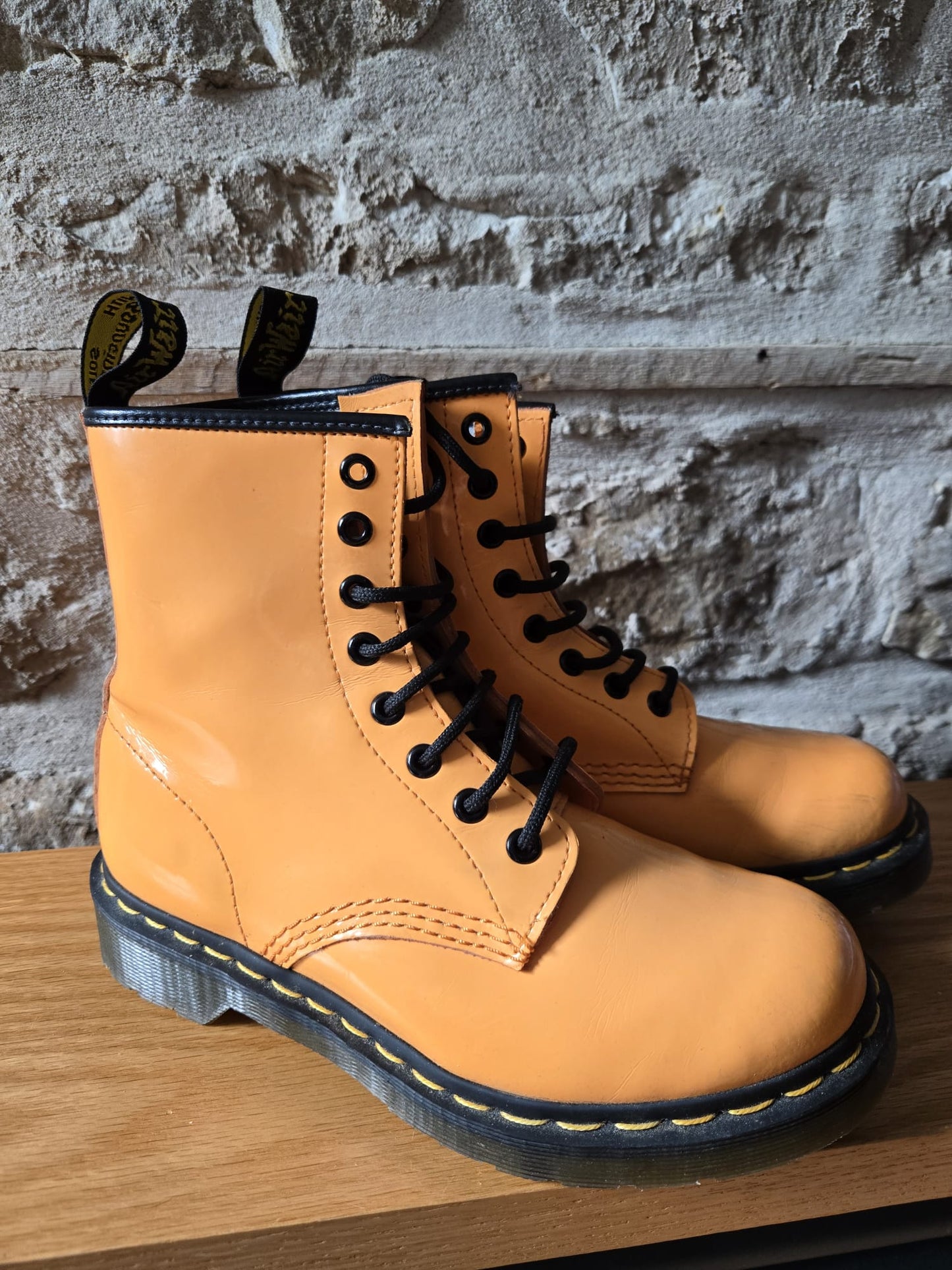 Orange Dr Marten