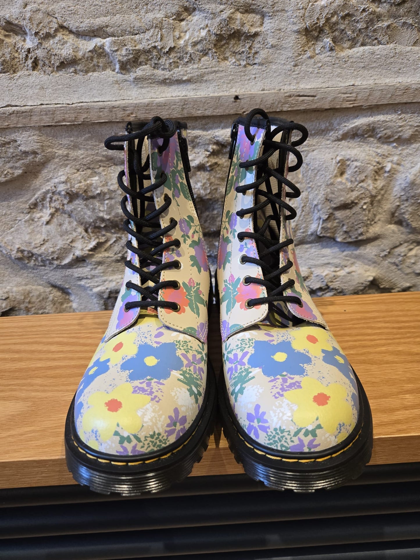 Pastel Floral Dr Marten Boots