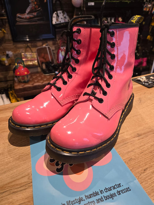 Pink Dr Marten Boots