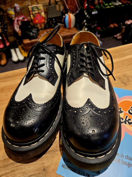 Black and White Shoes