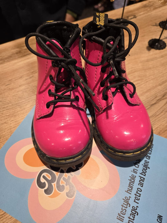 Pink Children Dr Marten Boots