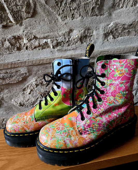Rare Platform Dr Marten Boots