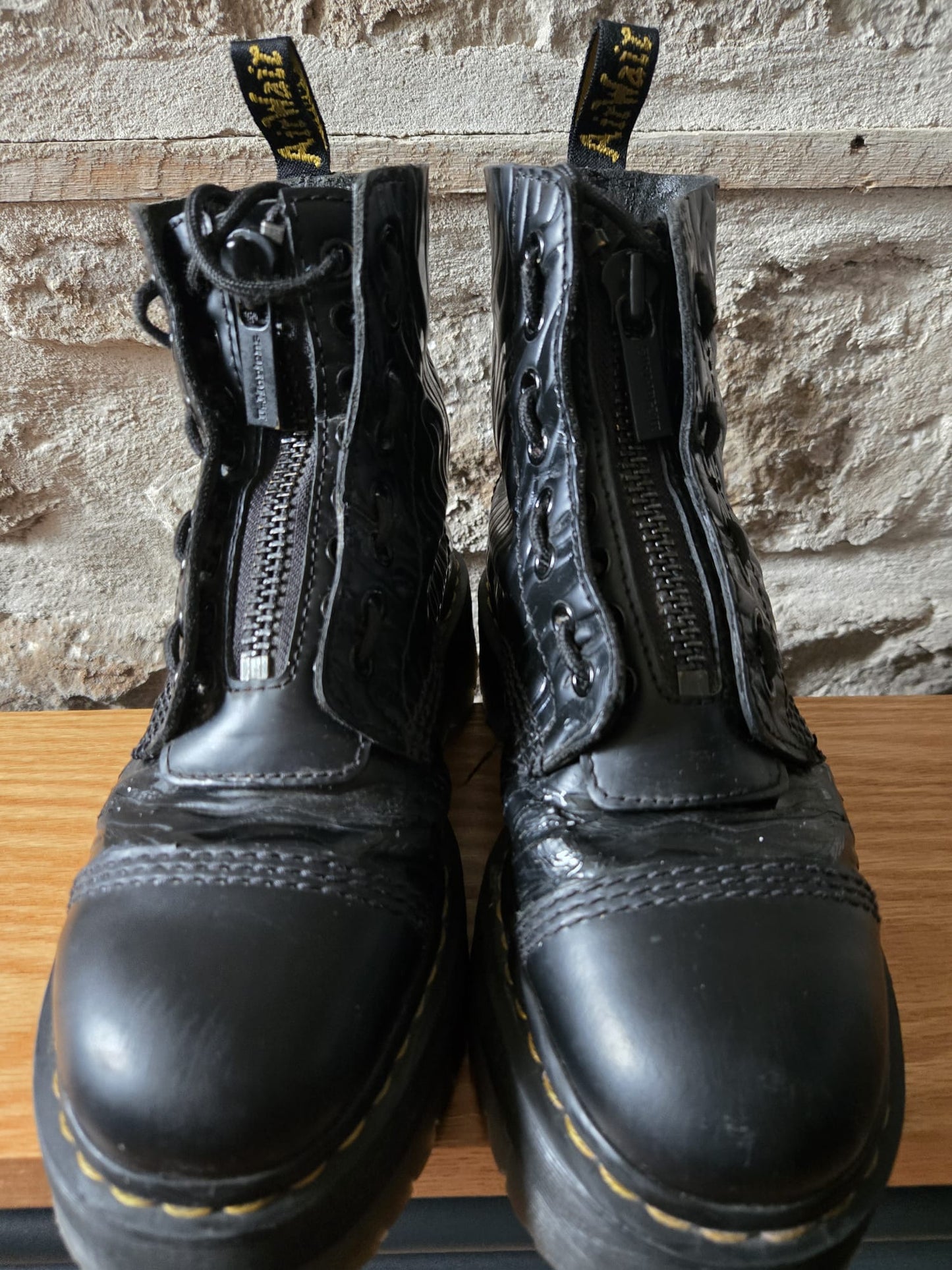 Zebra Sinclair Dr Marten Boots