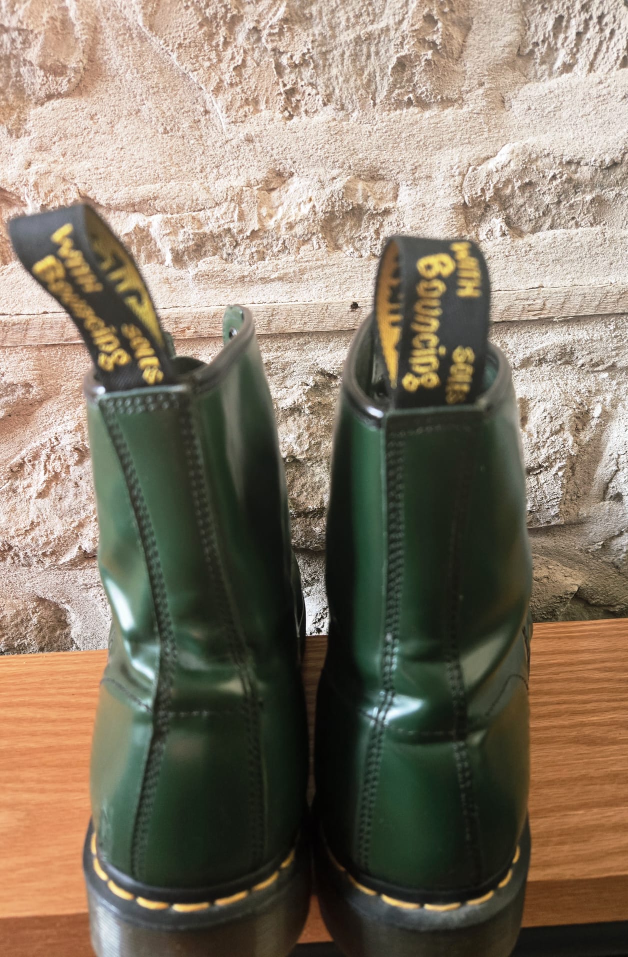 Green Dr Marten Boots