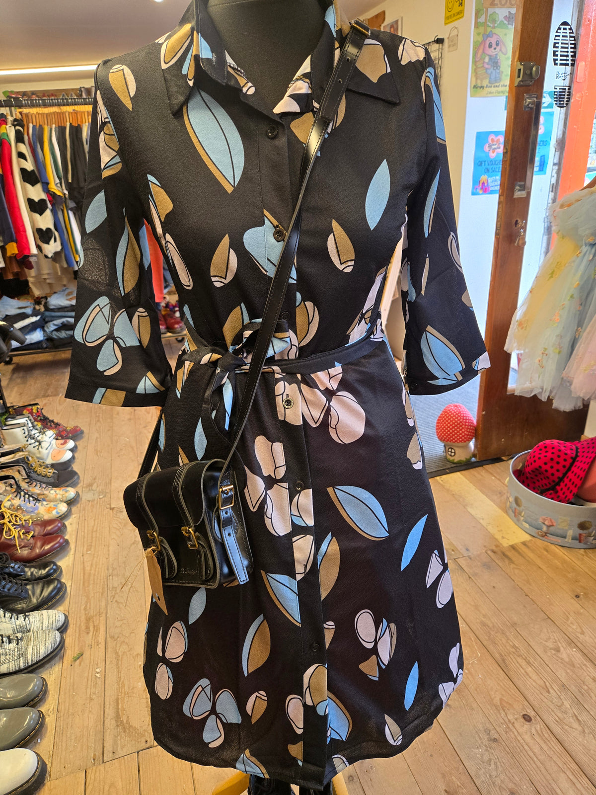 Button up dress