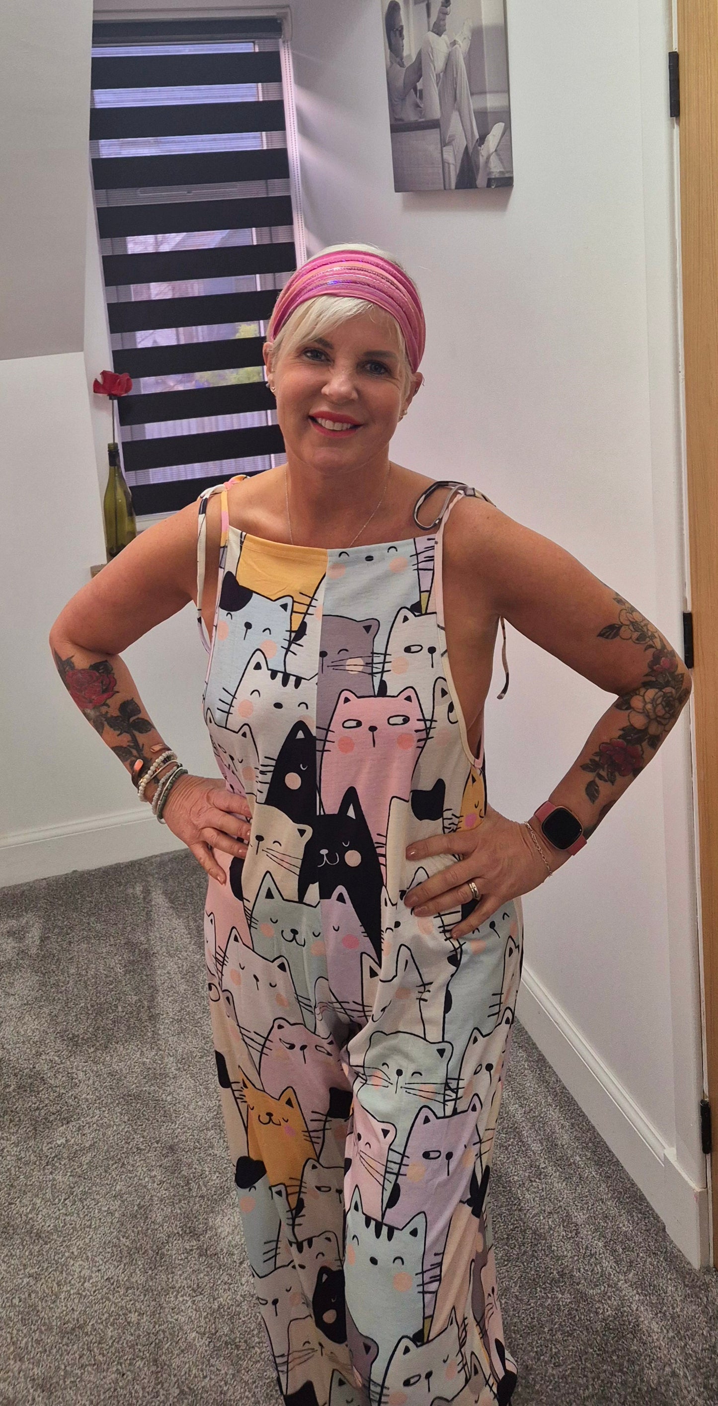 Cat jumpsuit