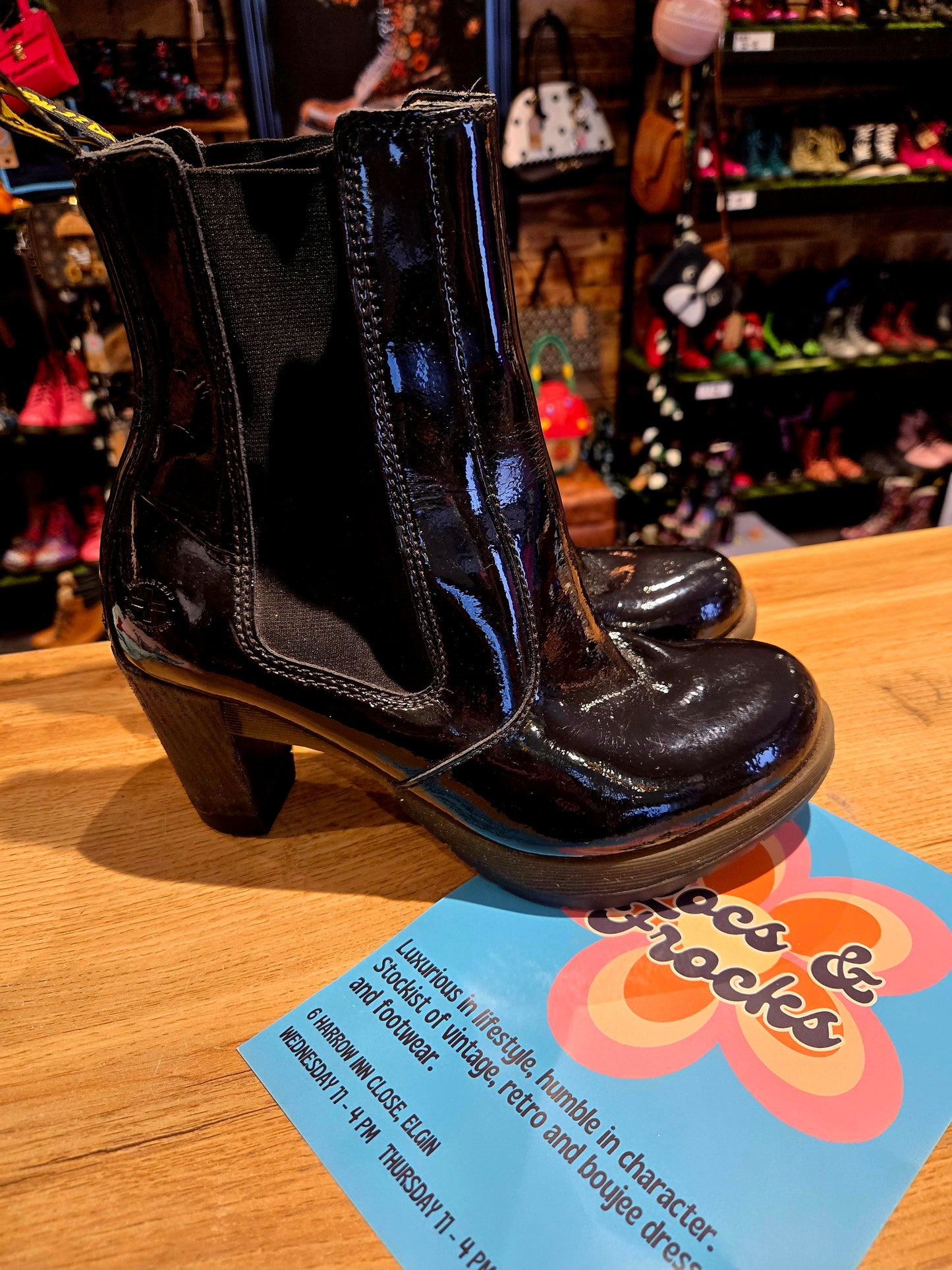 Darla Chelsea heeled Doc Martens