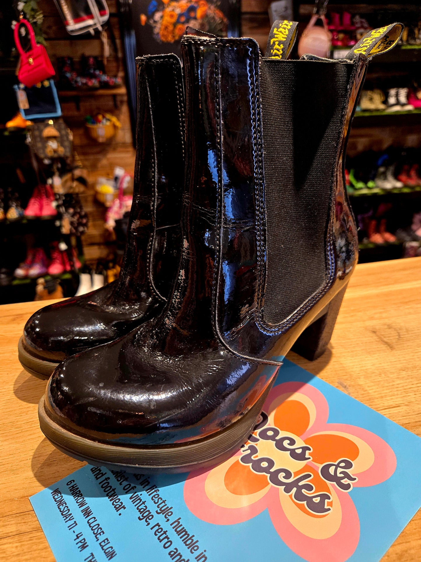 Darla Chelsea heeled Doc Martens