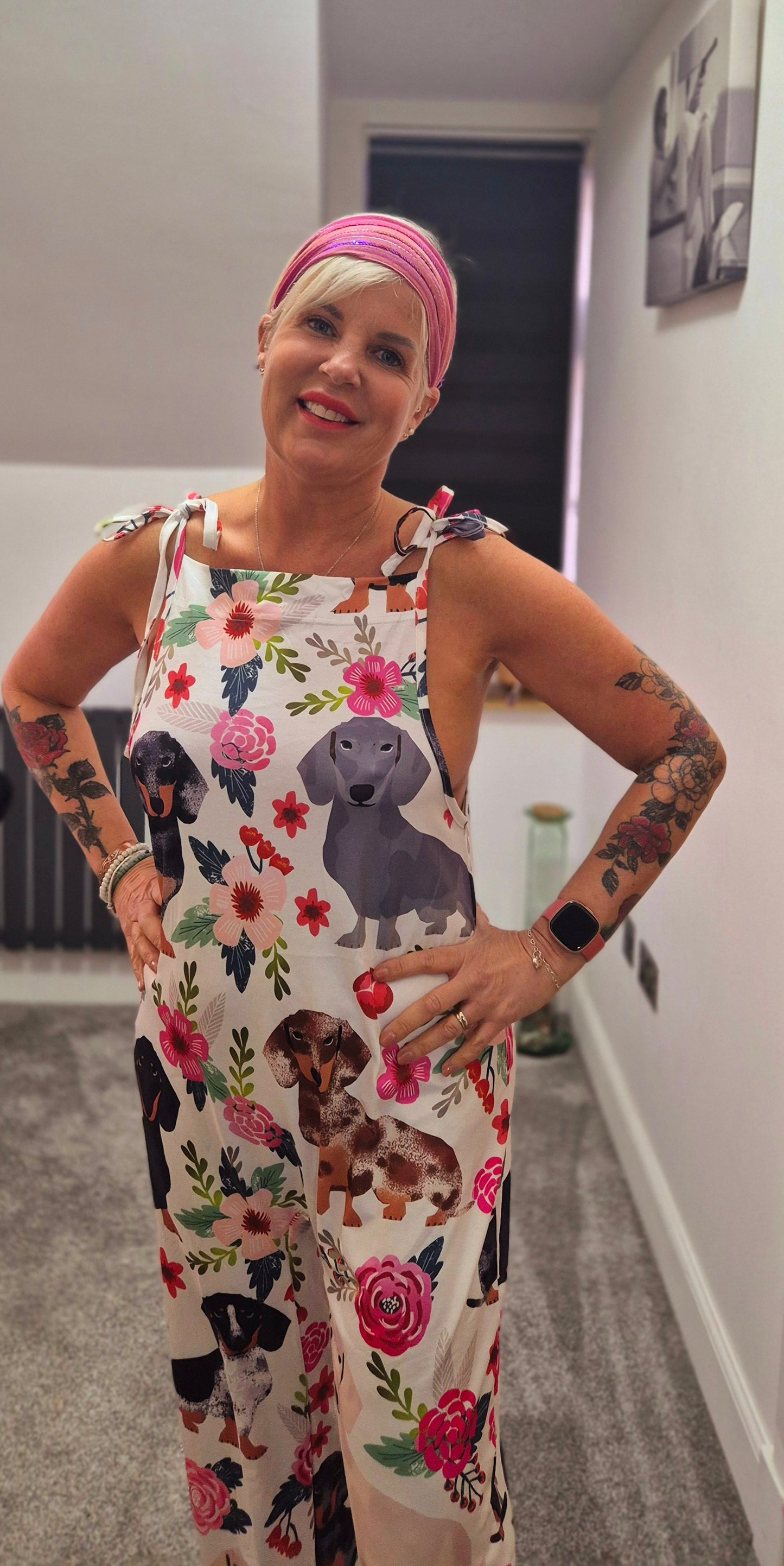 Daschund jumpsuit