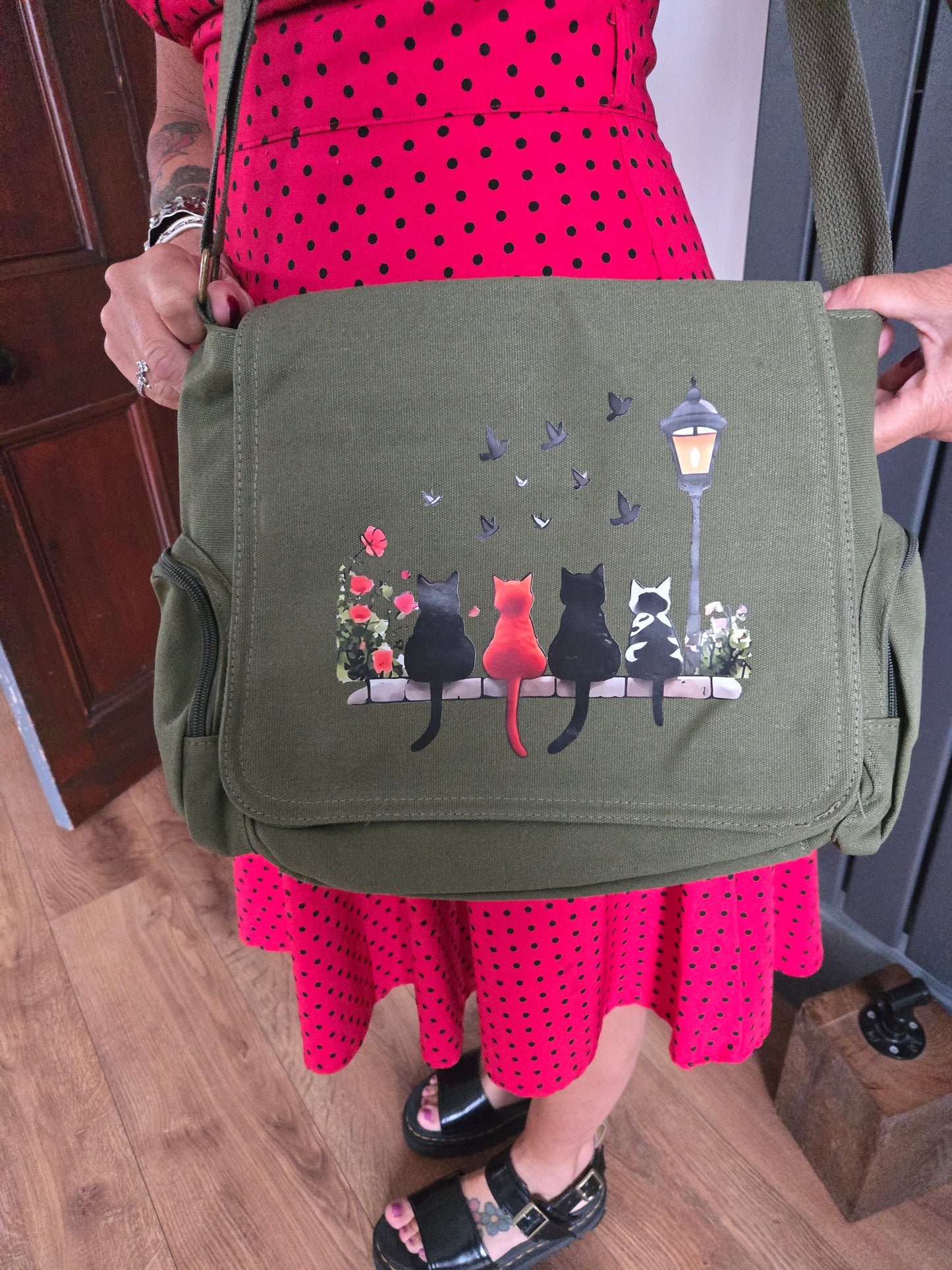 Cat canvas bag